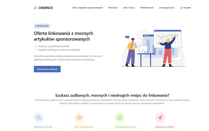 Strona firmy CMspace